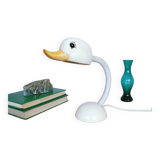 Flexible ceramic duck lamp, 1968
