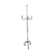 Golden bronze lamppost
