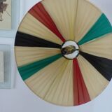 Lampadaire tripode DIABOLO de la Maison LUNEL des années 50 double éclairage