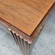 Lot of table and 6 Art Deco chairs from Saddier & fils
