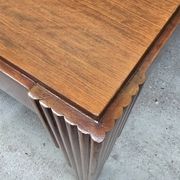 Lot table et ses 6 chaises Art déco de Saddier & fils