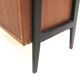 Scandinavian mahogany bookcase, AB Bröderna Troedson, Sweden, 1960