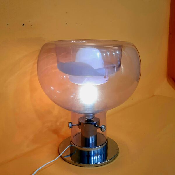 Lampe à poser verre de Murano 1970