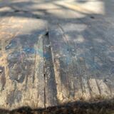 Table pliante ancienne en bois