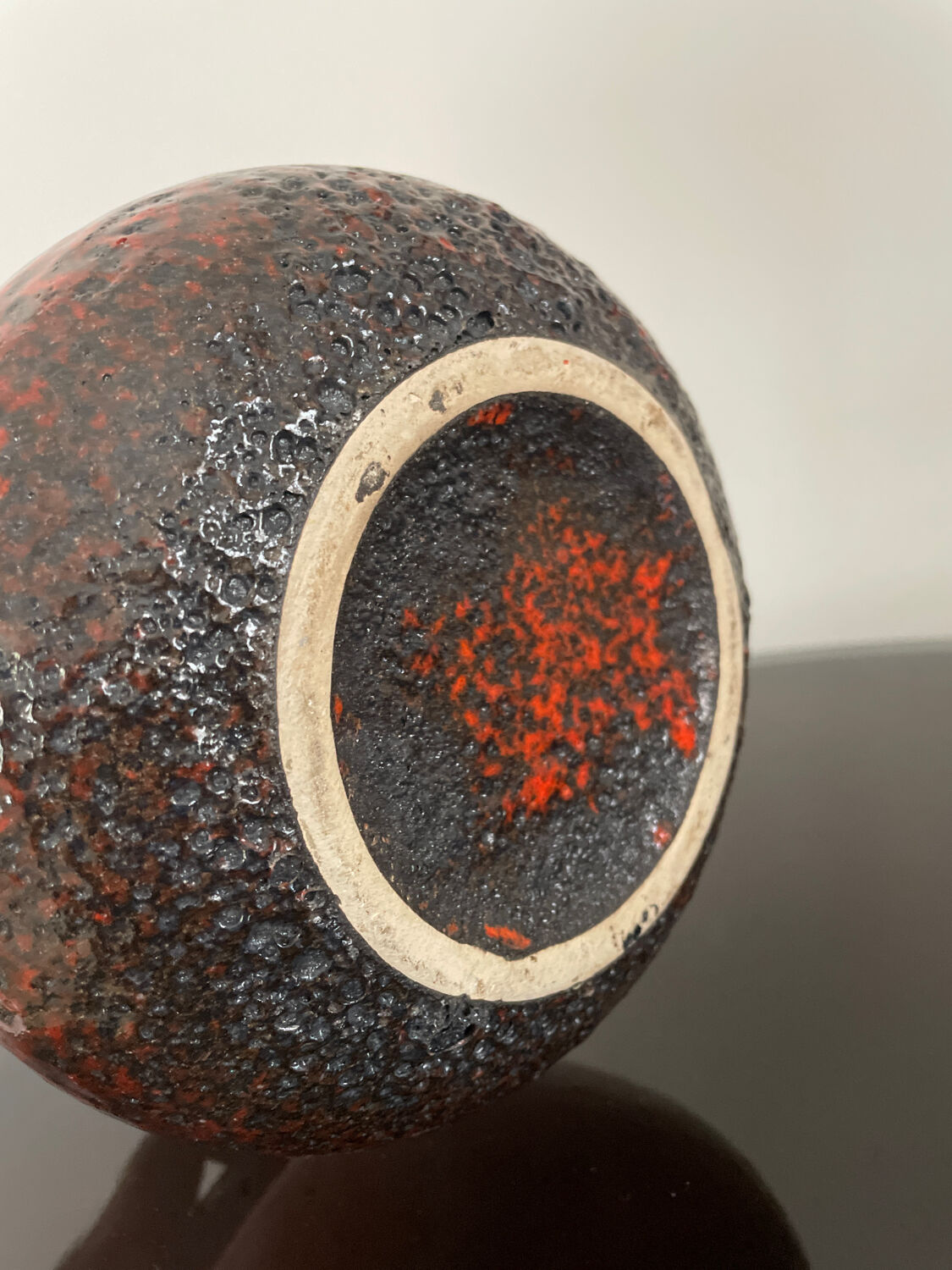 Vintage ceramic vase 1970