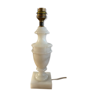 Pied de lampe ancien en albâtre