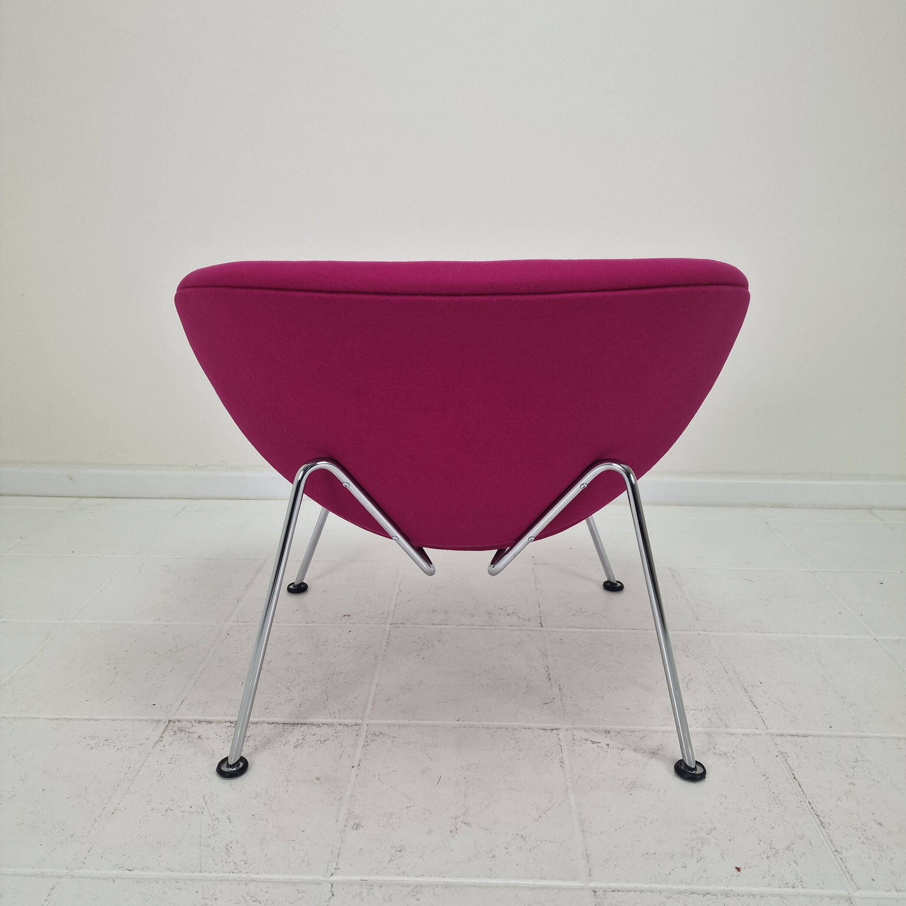 Orange Slice Chair with Ottoman by Pierre Paulin for Artifort, 1980s