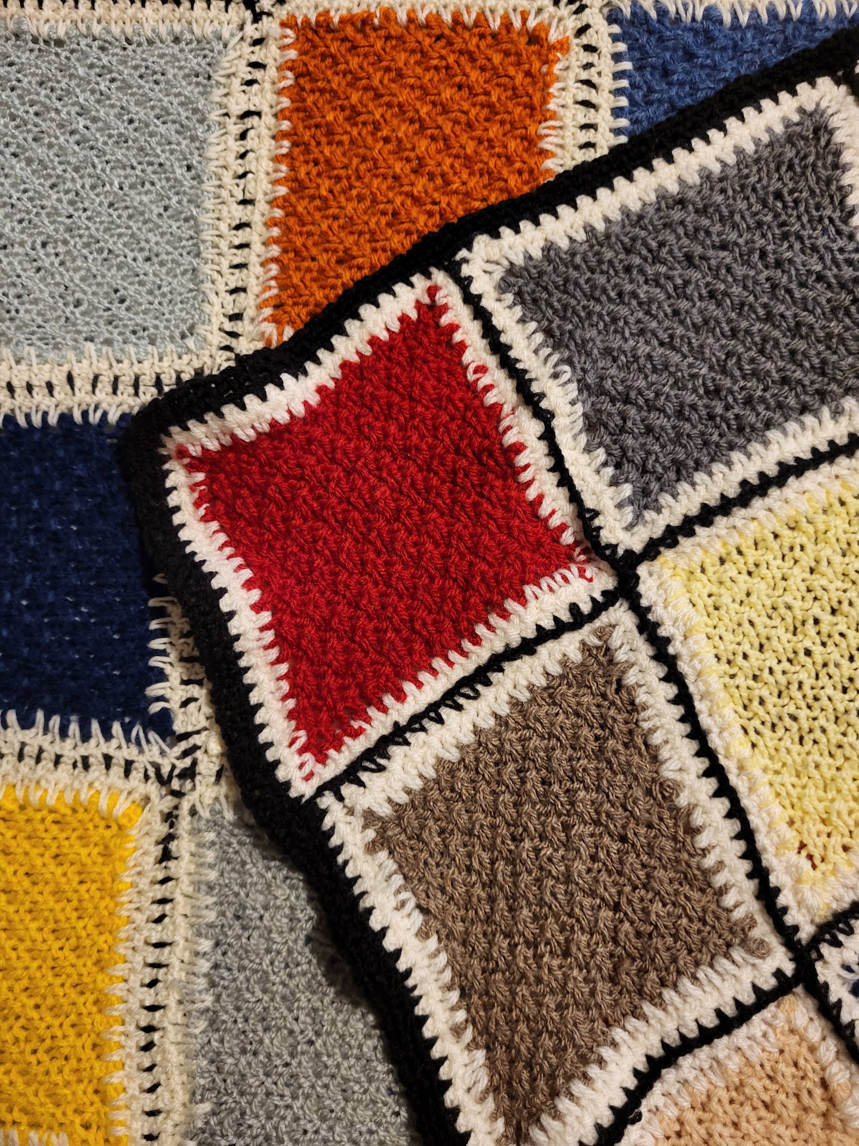 Vintage crochet cover