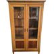 Vitrine / bibliothèque vintage bois et verre