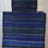 Vintage afghan Baluch handmade carpet, 1970s, 35cm x 50cm