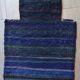Vintage afghan Baluch handmade carpet, 1970s, 35cm x 50cm