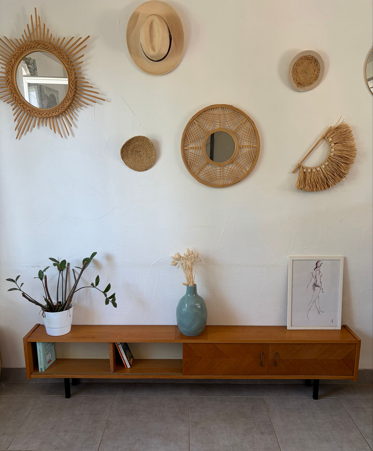 Enfilade basse vintage ( peu profonde )