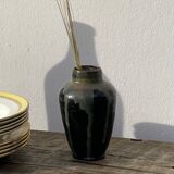 Art Deco stoneware vase signed Jean Pointu, 1920 Saint Amand en Puisaye
