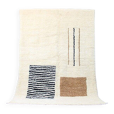 Berber rug in pure wool, size 200 x 250 cm