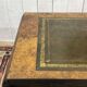 1930s Chippendale English desk in burr walnut