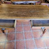 Antique oak farmhouse table