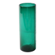 Green Mid-century Glass Vase Ek with Plant Pattern / Björkshults Glasbruk