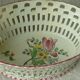 BASKET IN FAIENCE OPENWORK KELLER AND GUERIN LUNEVILLE