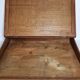 Old solid wood desk, 65 cm x 49 cm