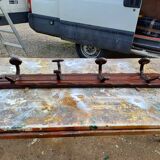 Vintage school coat rack