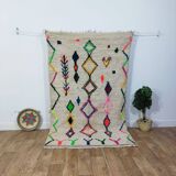 Handmade Berber wool mrirt rug 235 X 137 CM