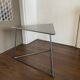 Vintage triangular Niels Gammelgaard Oti 1980s side, coffee table