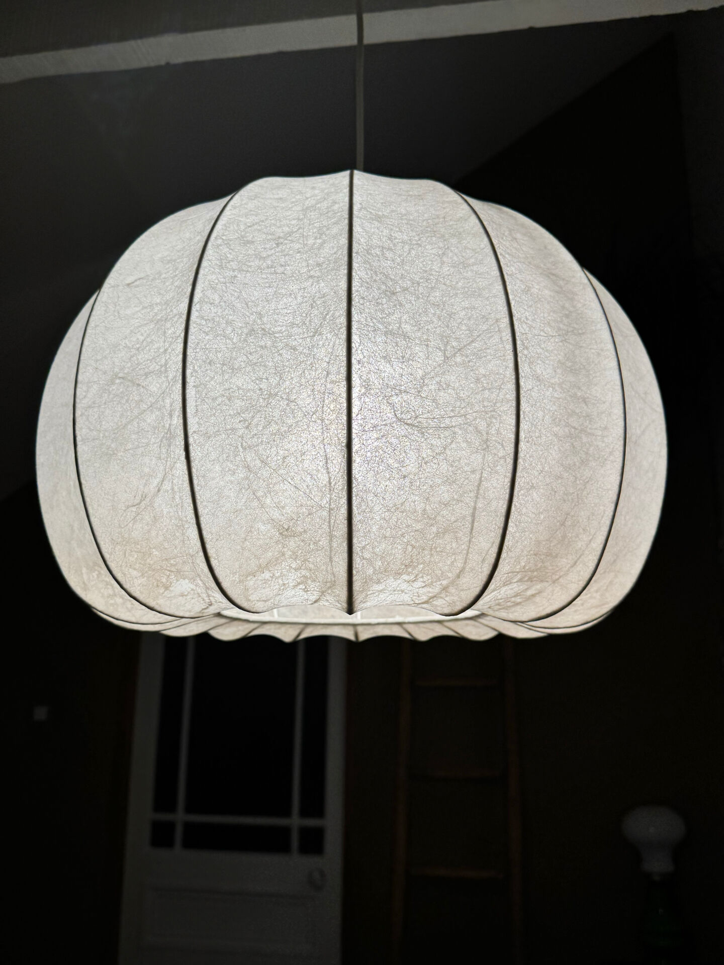 Large "Cocoon" pendant – Design by Goldkant Leuchten (1960s)