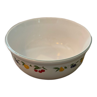 Ceramic salad bowl fruit décor