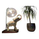 Elephant pattern lamp