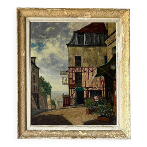 Huile sur toile signée - 1953
