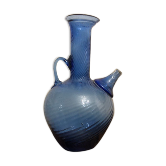 Blown glass ewer