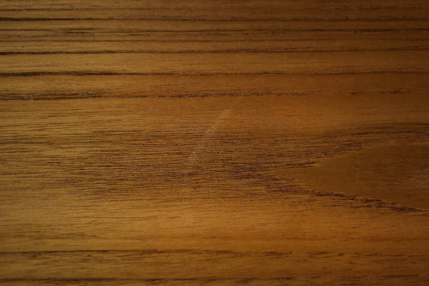 Classic vintage Scandinavian modern teak wood desk with drawers, 1960s