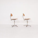 Friso Kramer for Ahrend de Cirkel drafting stools, The Netherlands 1950's