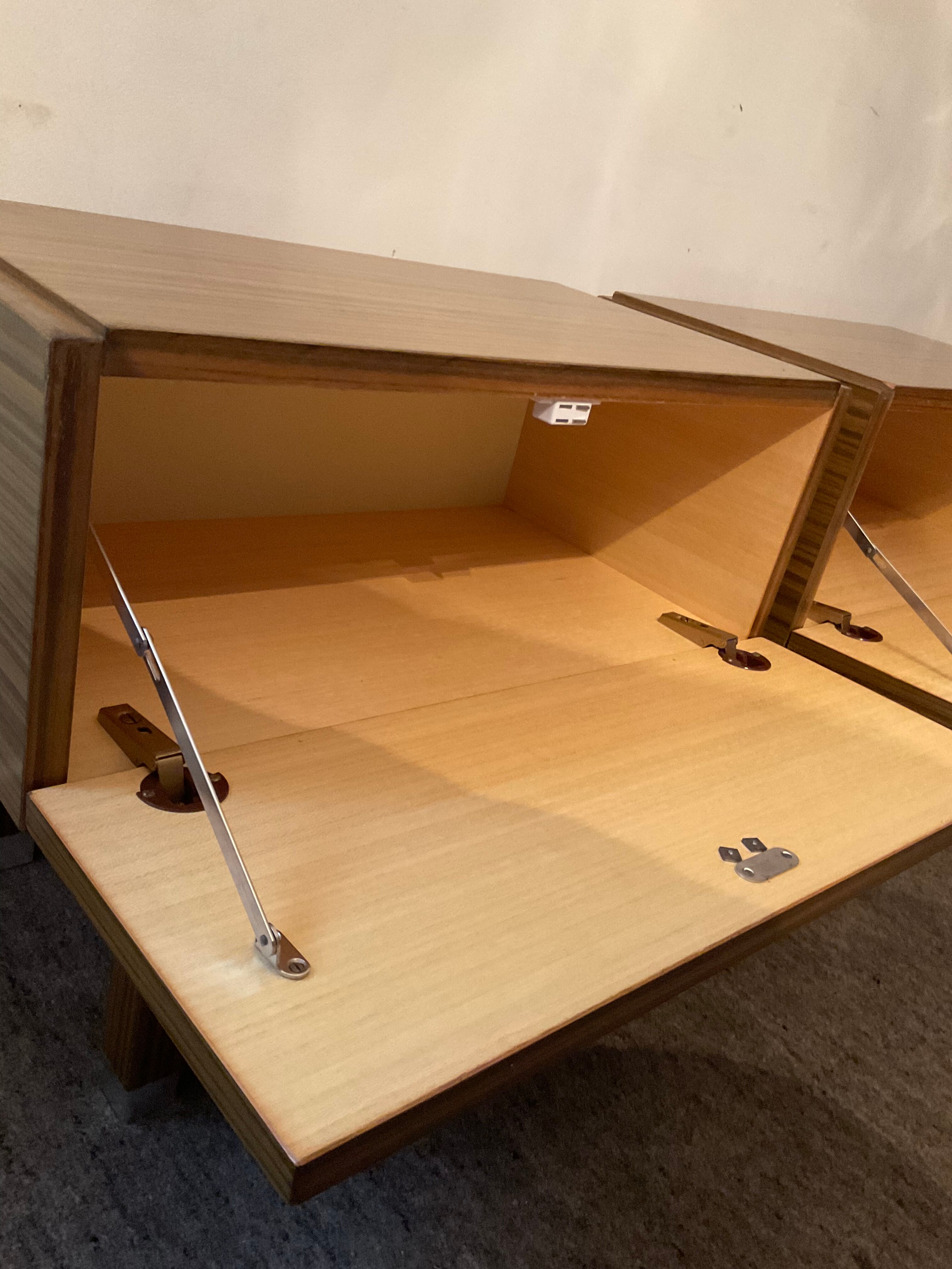 Pair of vintage bedside tables from the 60s-70s