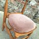 Suite de 4 chaises Guillerme et Chambron modèle Charlotte, sièges vintage