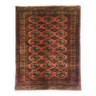 12- quality old persian bukhara rug 160x122