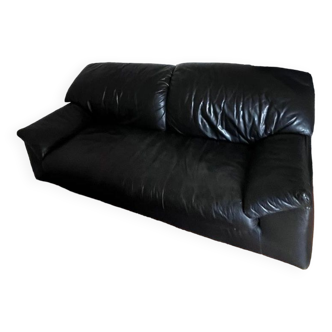 Cinna - Canapé Cuir Années 90 - Leather Sofa 90’s