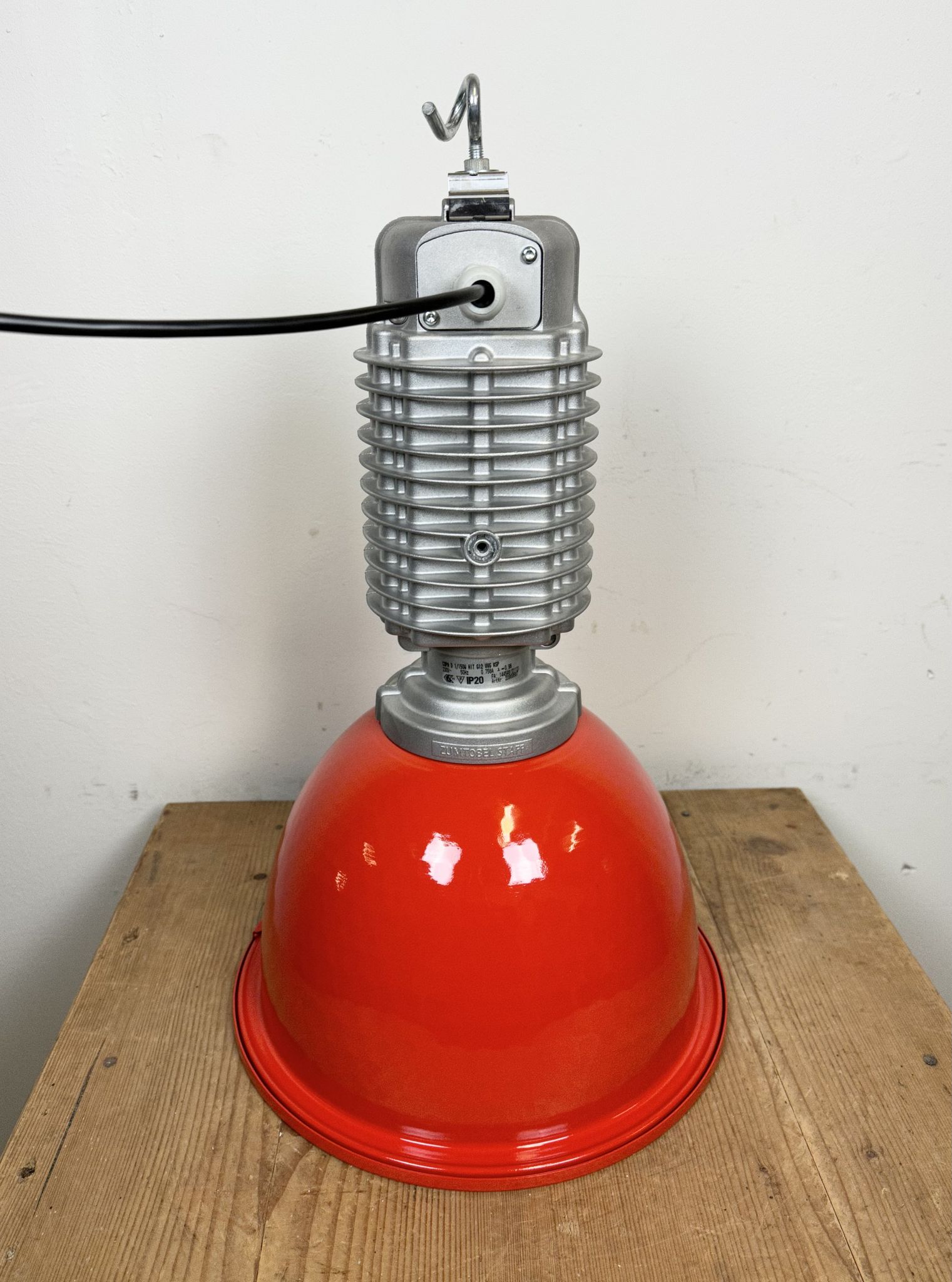 Industrial pendant lamp by charles keller for zumtobel, 1990s