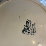 Set of 5 flat plates Saint Amand Terre de Fer