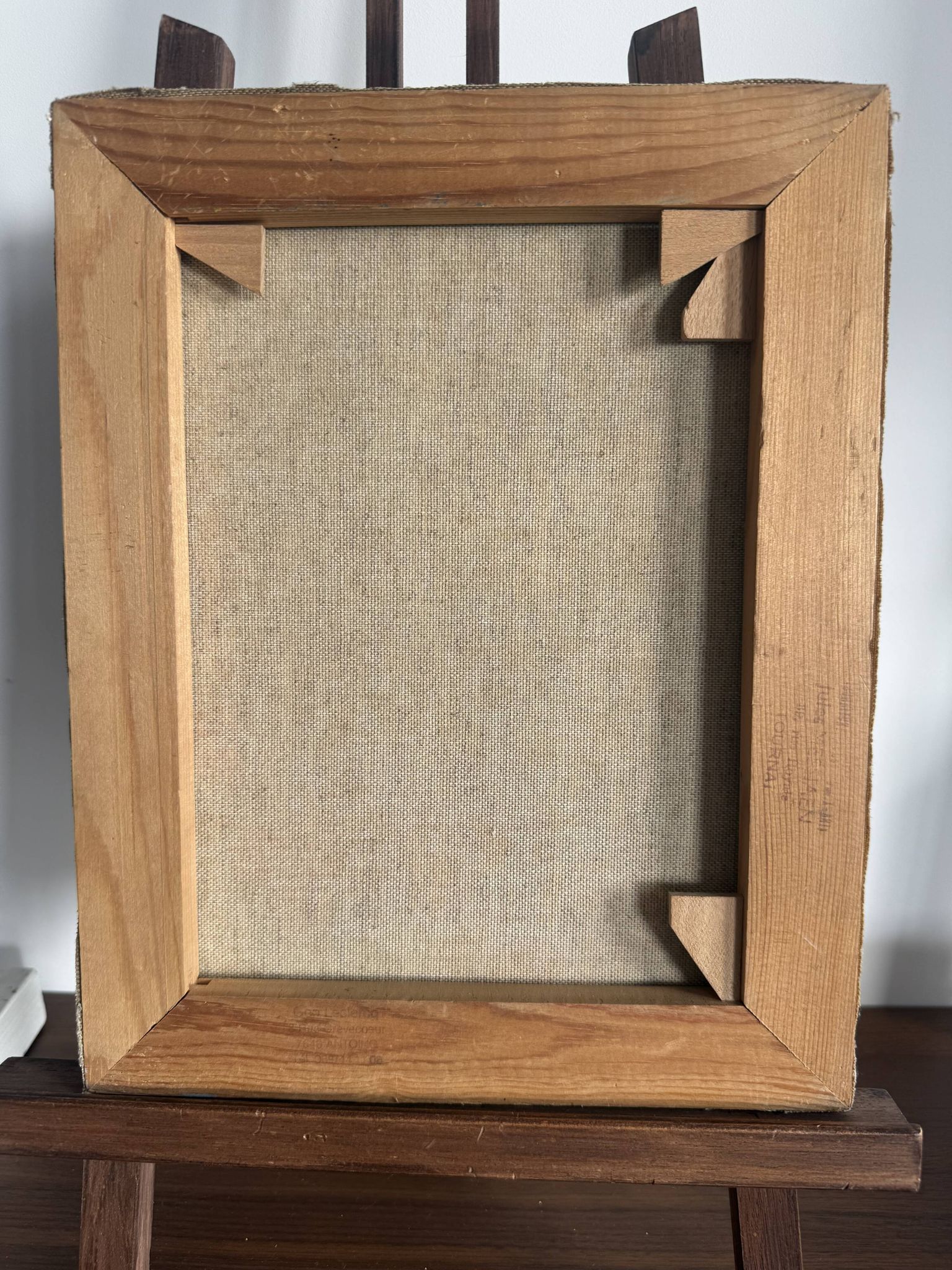 Tableau ancien Huile sur toile signé Geo Leclercq