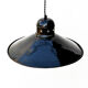Industrial pendant lamp, Storch Leuchten, Germany, 1960s