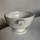 Neo-classical directoire eared bowl Creil and Montereau 1850