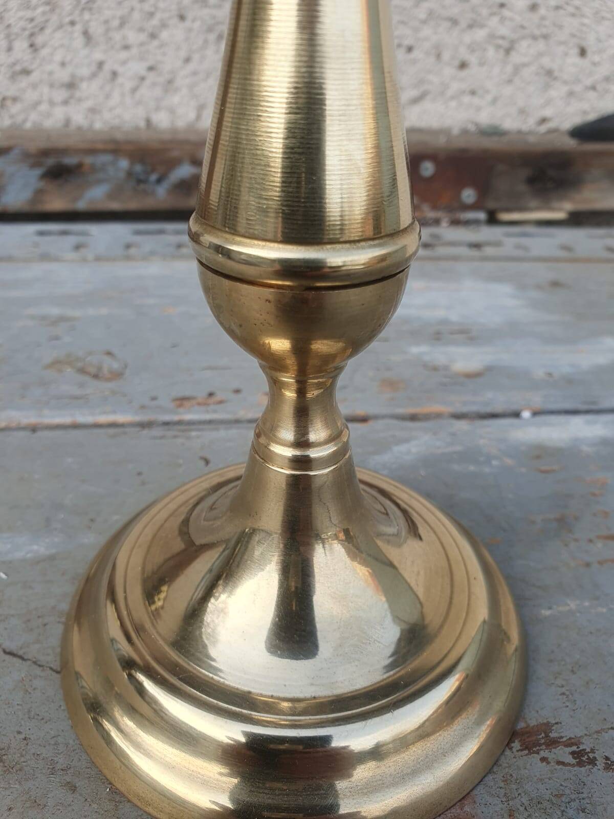 brass candle holder