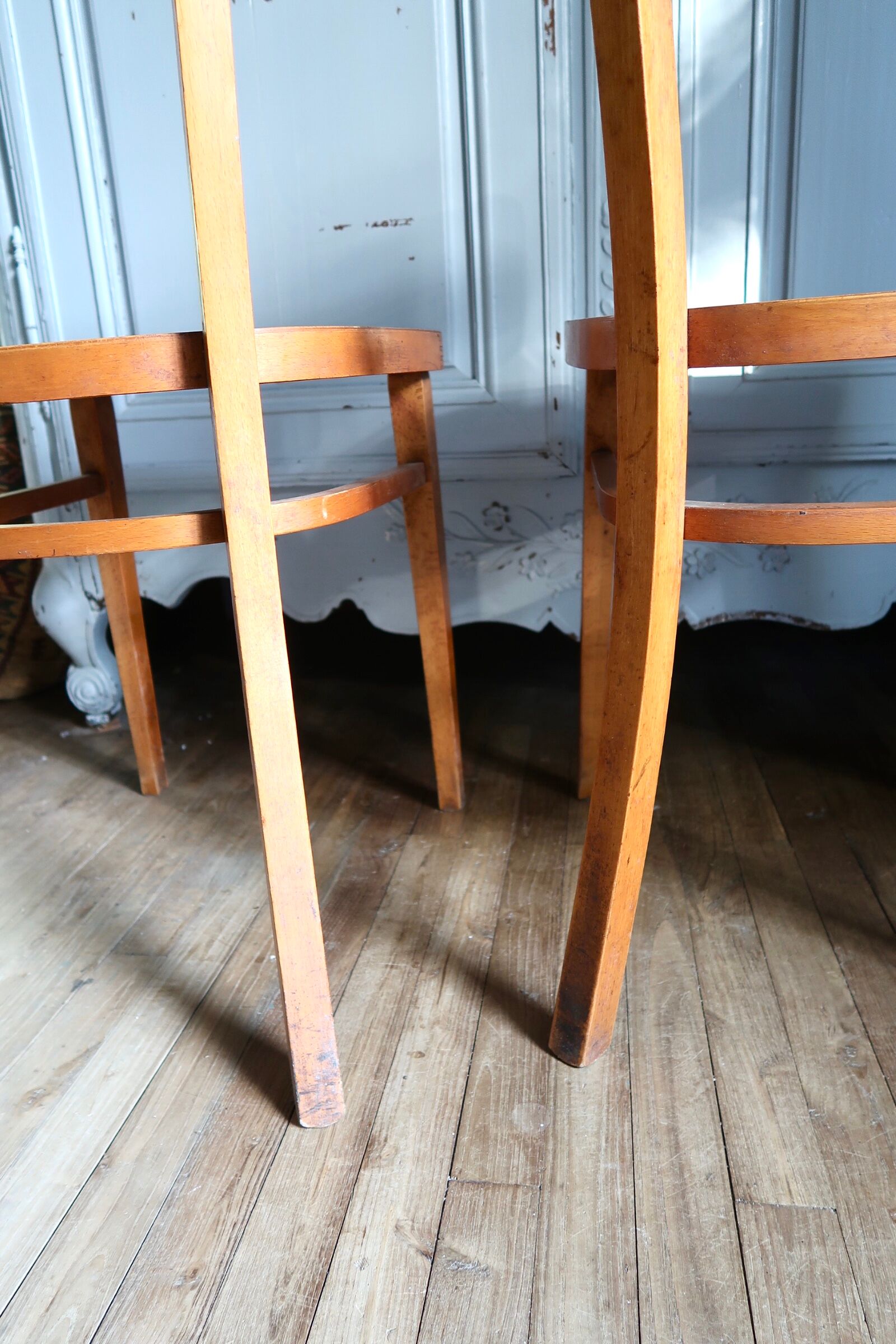 Lot de 2 chaises bistrot Thonet
