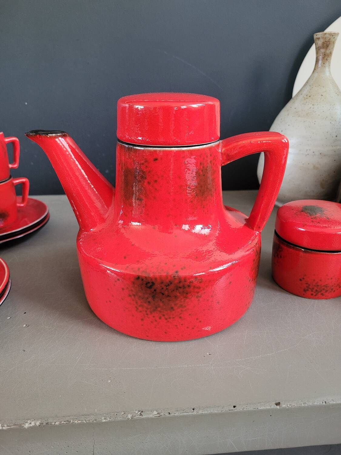 Complete vintage coffee set for 6 people