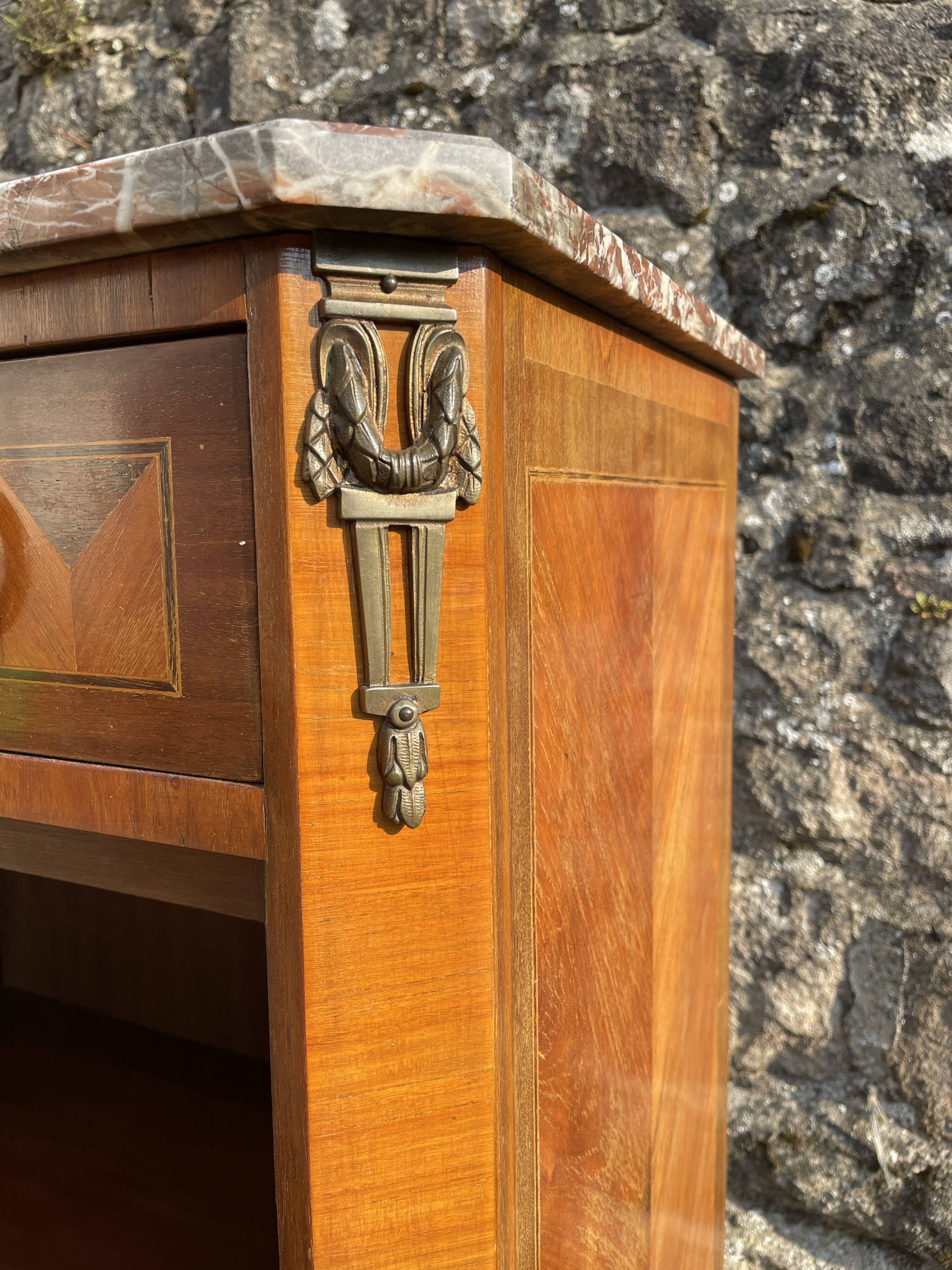 Secretary marquetry XIXth