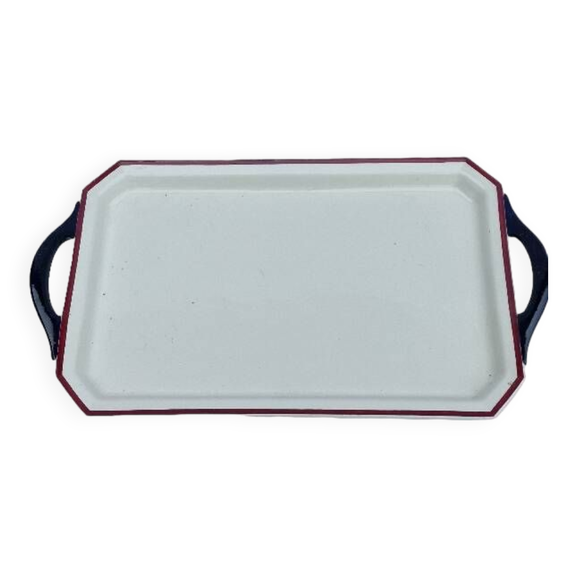 Tray with two handles HBCM Mid 20th century