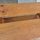 Set of 4 farm benches in old fir 1950s - 1m30