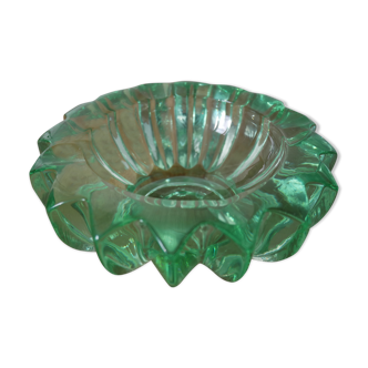 Green ashtray Pierre D'avesn