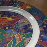 6 Assiettes design SO FRENCH, décor du Galion